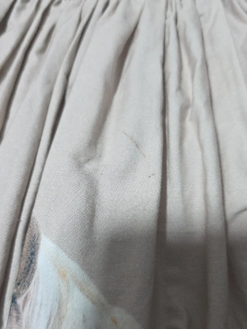 Molo Beige Horse Print Casual Girls Dress